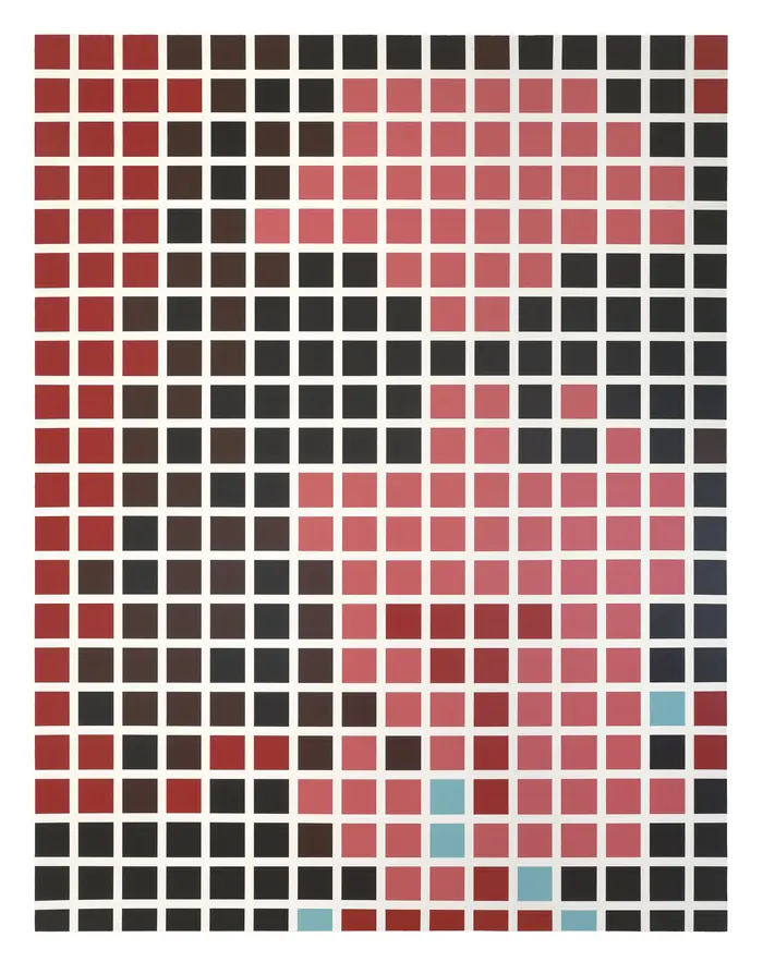 Sarah Morris, STVNGNTRSK, 1999