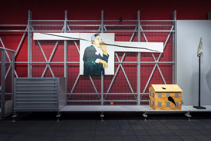 Werke von Cornelia Schleime, Markus Draper und Detlef Reinemer