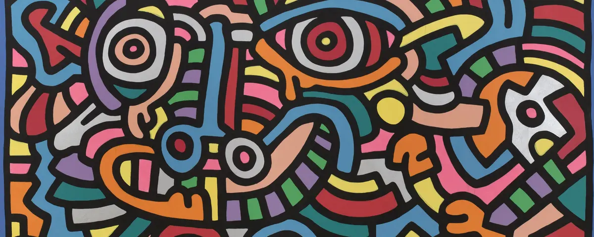 Keith Haring, Untitled, 1986