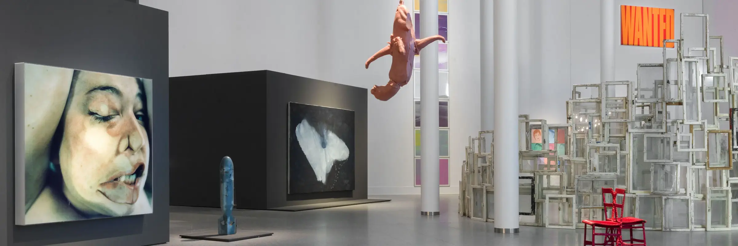 „Adam, Eva und die Schlange“ Werke aus der Schenkung Sammlung Hoffmann  Ausstellungsansicht, Foto: Roman März, 2021