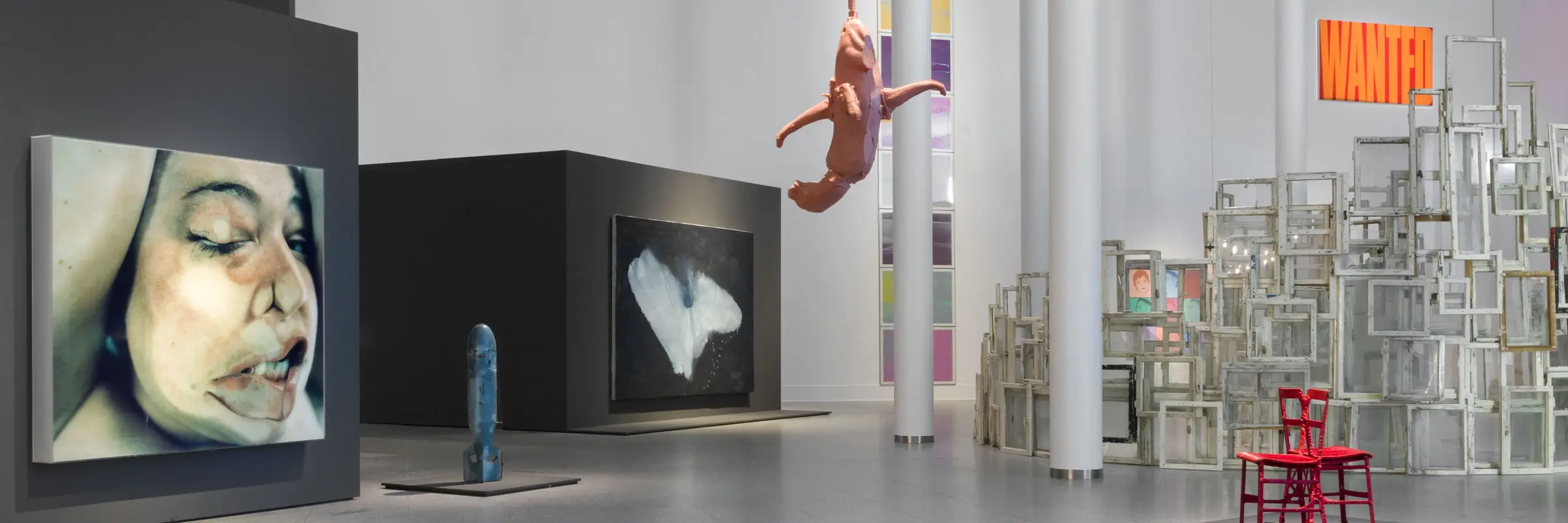„Adam, Eva und die Schlange“ Werke aus der Schenkung Sammlung Hoffmann  Ausstellungsansicht, Foto: Roman März, 2021