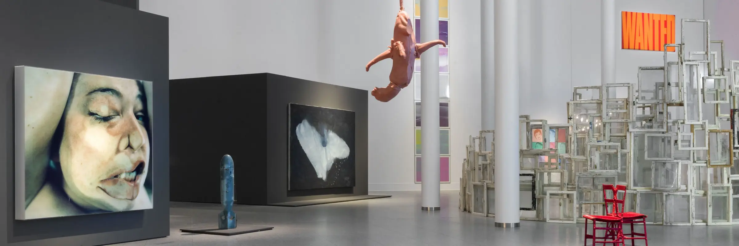 „Adam, Eva und die Schlange“ Werke aus der Schenkung Sammlung Hoffmann  Ausstellungsansicht, Foto: Roman März, 2021