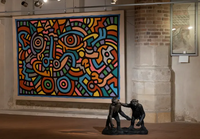 Ausstellungsansicht "Weltenwanderer" im Kulturhistorischen Museum Franziskanerkloster in Zittau