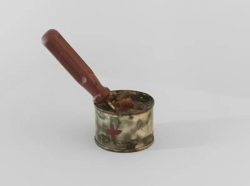 Joseph Beuys, Objekt zum Schmieren und Drehen, 1972