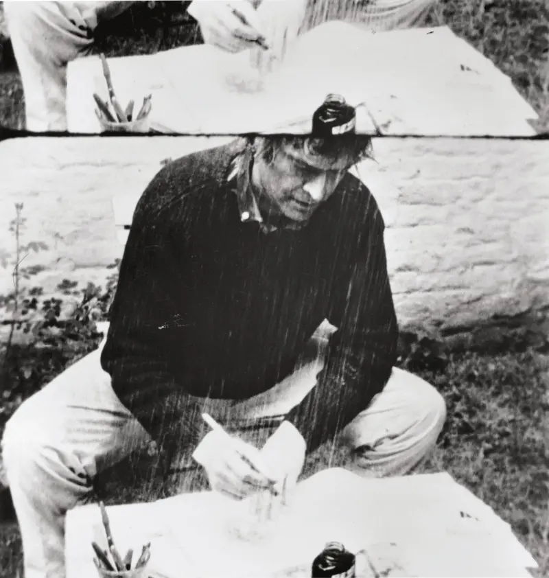 Marcel Broodthaers, La Pluie (Projet pour un Texte), 1996