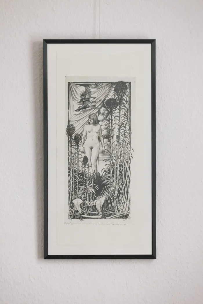 Chris Loehmann, Euphorbia cyparissias (Der erste Besuch in Groß Opitz (Besis Grab)), 2025